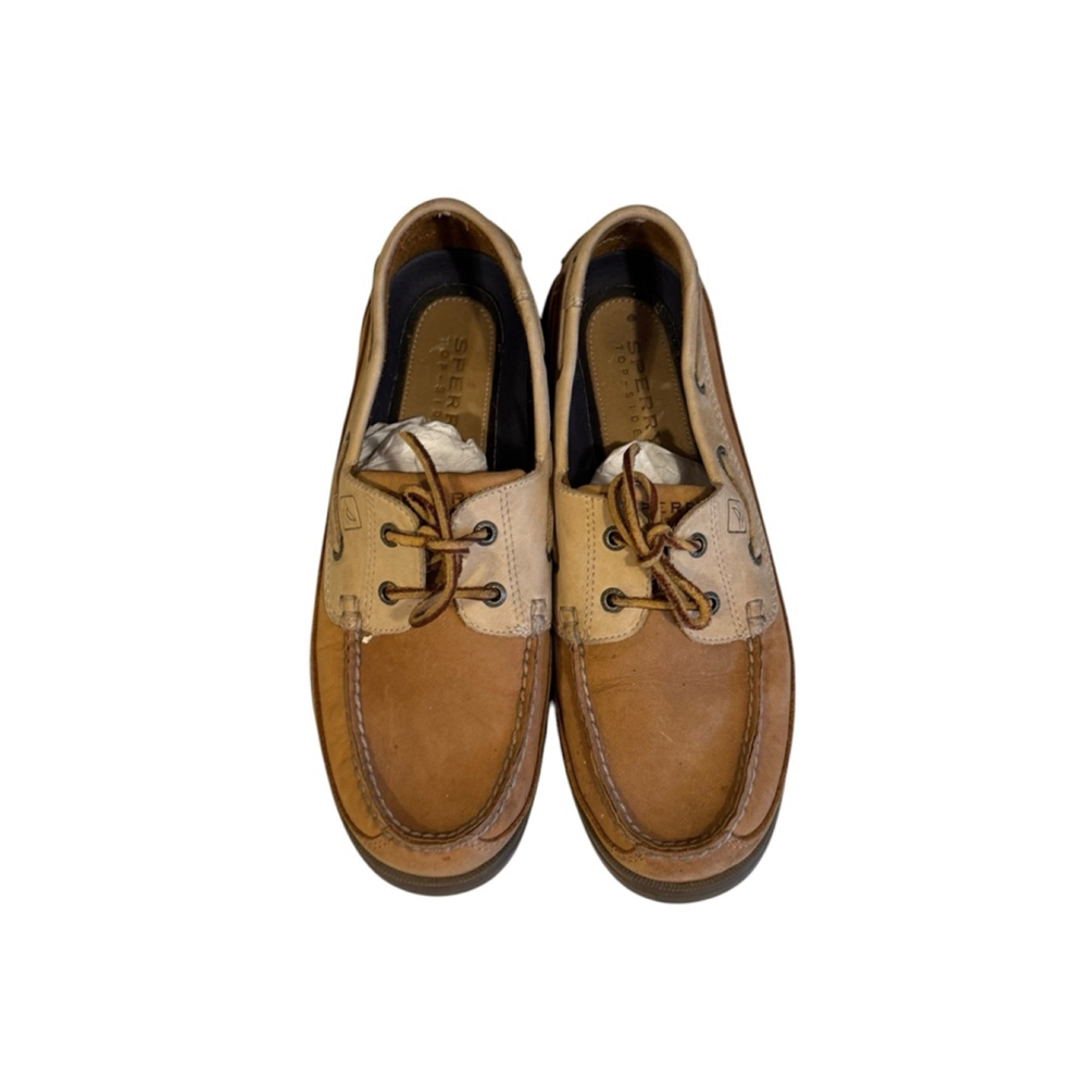 SPERRY TOP-SIDER MEN'S MAKO COLLECTION 2-EYE CANOE MOC BOATS SIZE 10M - Picture 10 of 10